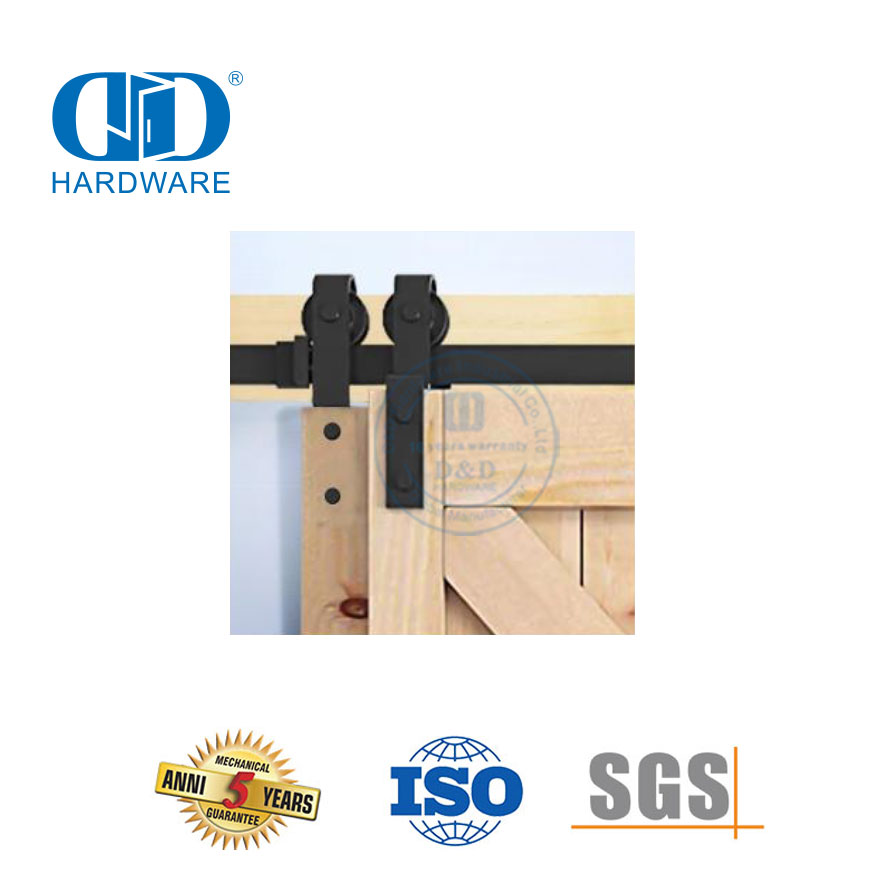 Stainless Steel Barn Door Rail Removable Wooden Door Hardware Accessories Household Sliding Door Rail-DDBD020