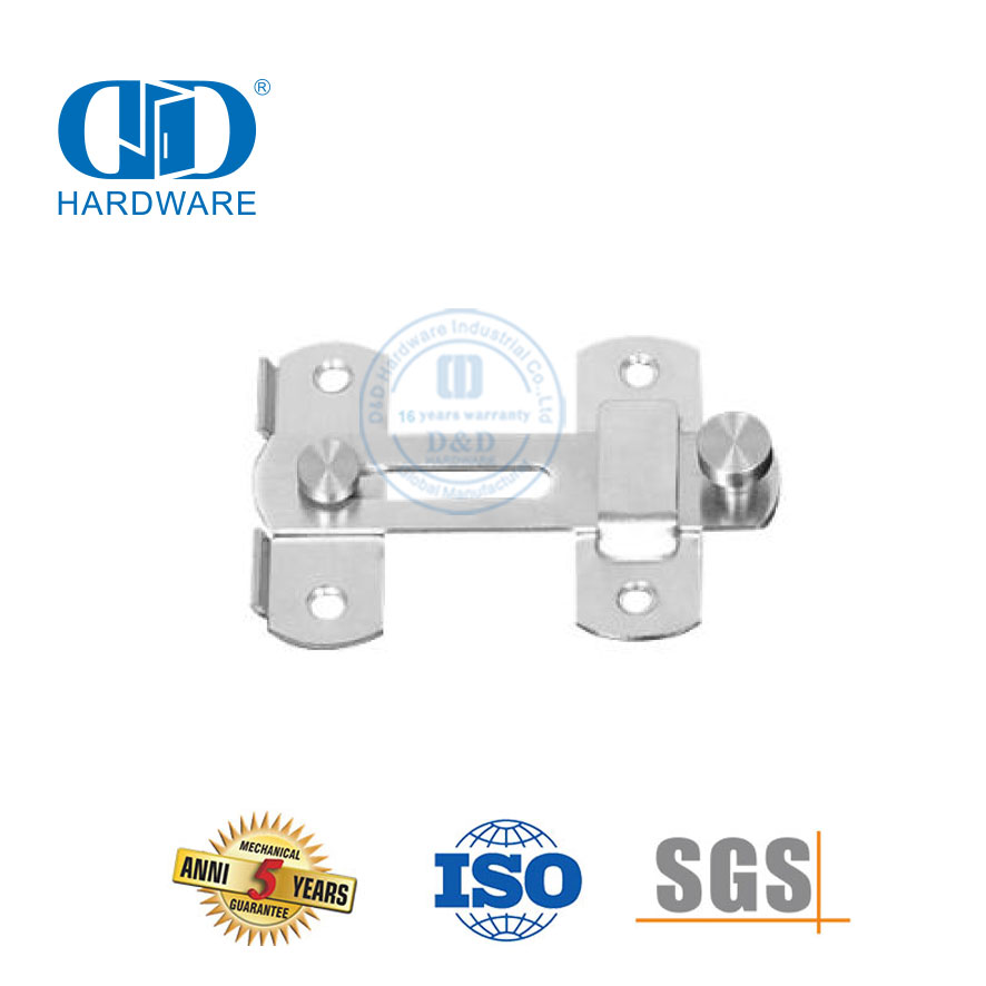 Stainless Steel Storeroom Exterior Outside Door Lock Guard Crank Type Hotel Home Security Door Guard-DDDG014