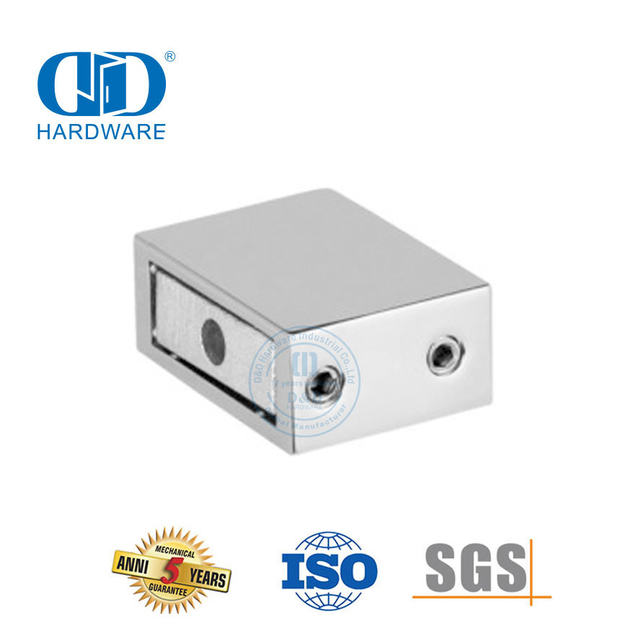 Stainless Steel Bathroom Glass Door Accessory Commercial Shower Cubicles Glass Door Connector-DDSC018