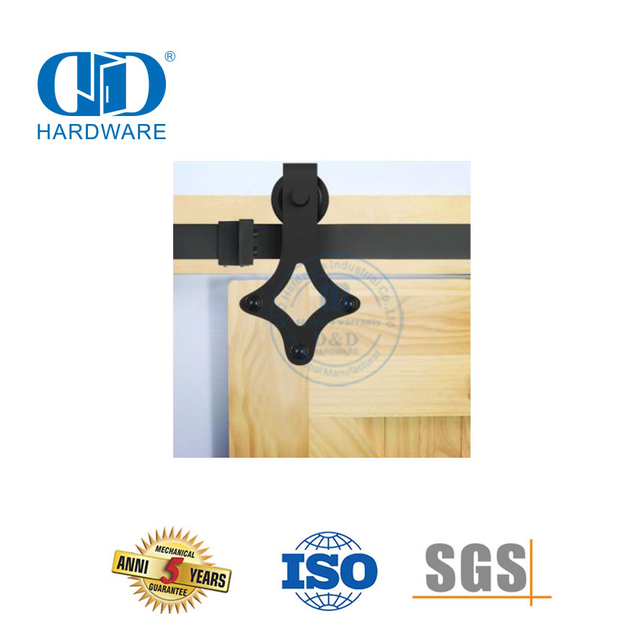 Stainless steel Sliding Barn Door Hardware Door Hardware Track Set Steel Garage Hardware-DDBD003