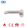 External Door Accessories Stainless Steel Elliptical Escutcheon Hollow Lever Handle-DDTH001-SSS