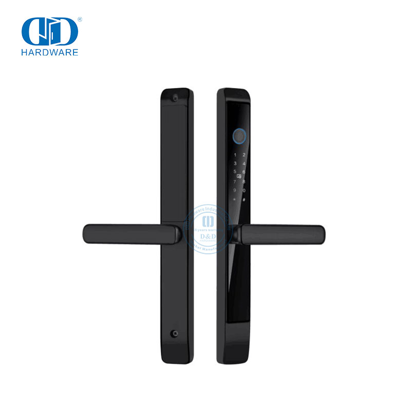 Touchscreen Keypad Digital Smart Fingerprint Keyless Entry Door Lock with Reversible Handle -DDDL010