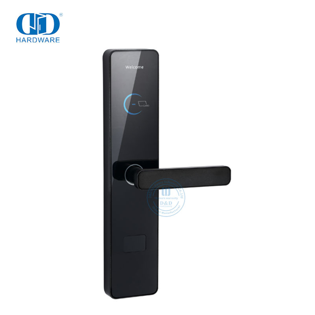 High Quality Steel Materials Card Key Smart Hotel Lock with Free Software-DDHL003