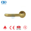 Customized Decorative Hardware EN 1906 Satin Brass Entrance Door Handles-DDTH001-SB