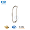 Brushed Nickel Stainless Steel Crescent Curved Glass Door Pull Handles-DDPH004