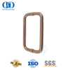 Round Tubular Stainless Steel Shower Glass Door Pull Handle-DDPH007-A-RG