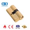 EN 1303 Golden Euro Profile Double Side Open Lock Cylinder-DDLC003-60mm-SB