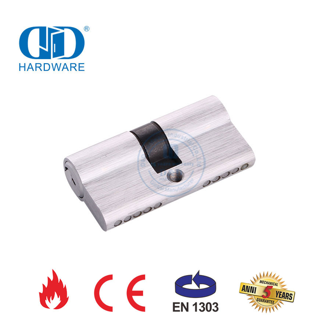 EN 1303 Double Key Lock Euro Standard Solid Brass Cylinder-DDLC003-60mm-SC