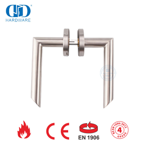 New Design Funiture Hardware EN 1906 Hollow Tube Lever Handle-DDTH012-SSS