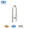 Entry Round Tube Big U-shaped Bathroom Glass Door Pull Handle-DDPH010