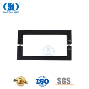 Top Quality Stainless Steel D Square Tube Pull Handle for Glass Door-DDPH015-E-MB