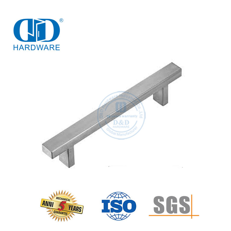 Temax Modern T-bar Stainless Steel Luxury Modern Furniture Cabinet Interior Door pulls-DDFH020