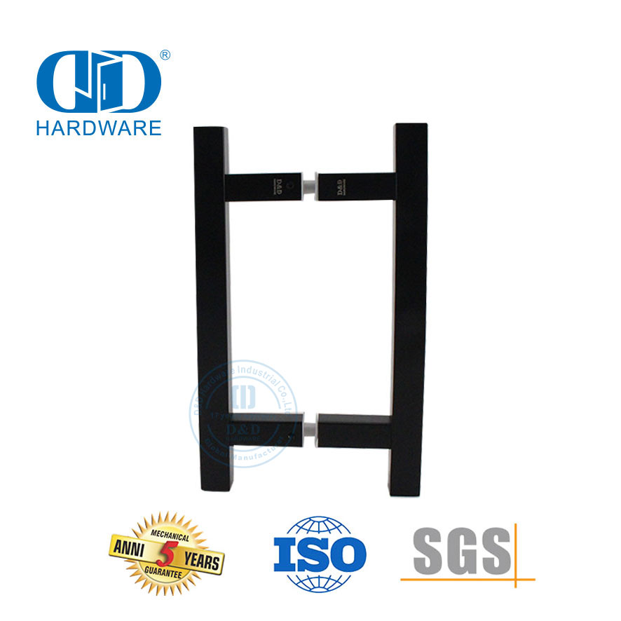 Brilliance Modern Simple Stainless Steel Pull Handle for Bathroom Glass Door-DDPH016-A Φ25-MB