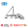 UL Listed Fire Rated Architectural Hardware Aluminium Alloy Medium Duty Hydraulic Overhead Swing Residential Metal Timber Door Closer-DDDC060