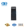 Push Plate Stainless Steel Black Sign Plate Commercial Toilet Hospital School Door Signature Plate-DDSP005