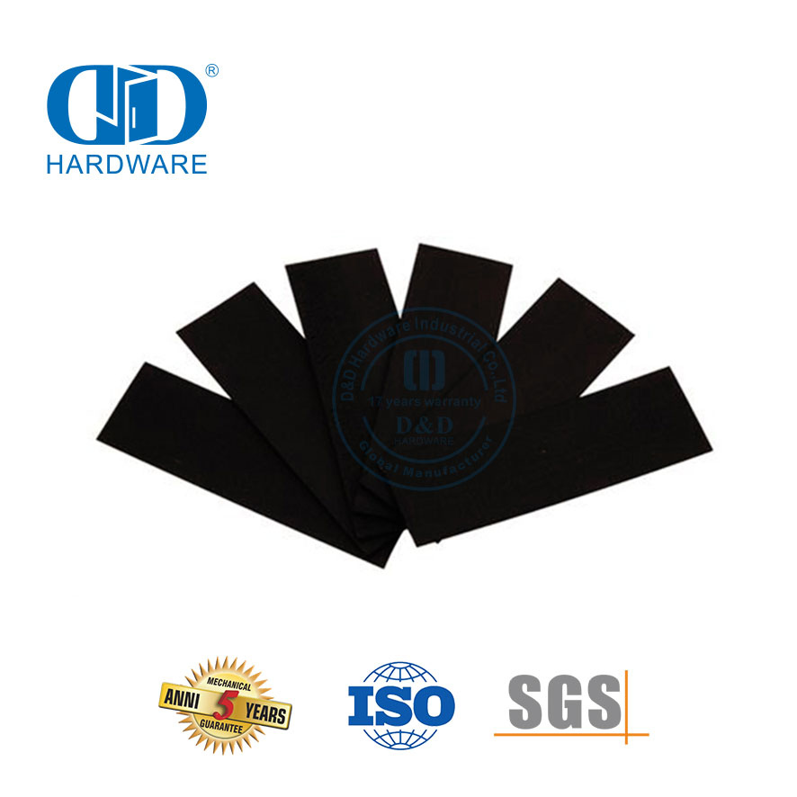 Expandable Graphite Fire Intumescent Door Seal Hinge Protection Kits Intumescent Pad-DDIG001