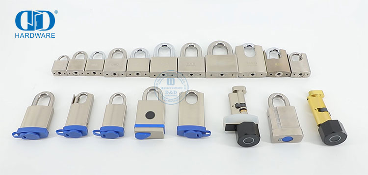 Manufacturer in China Stainless Steel Home Hardware Shackle Waterproof Unbreakable Luggage Suitcase Front Door Lock Padlock-DDPL001-40mm