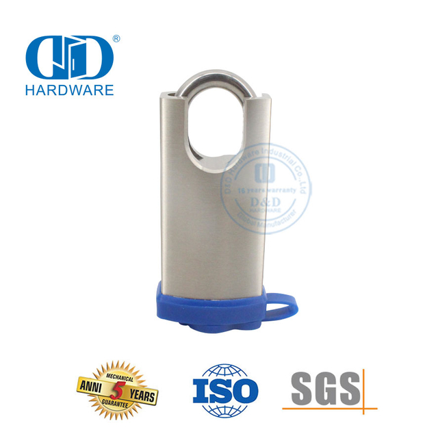 China Supplier Stainless Steel Brass Bluetooth Function Corrosion Resistant Fingerprint Master Key USB Charging Metal Wooden Door Padlock-DDPL0013-40mm