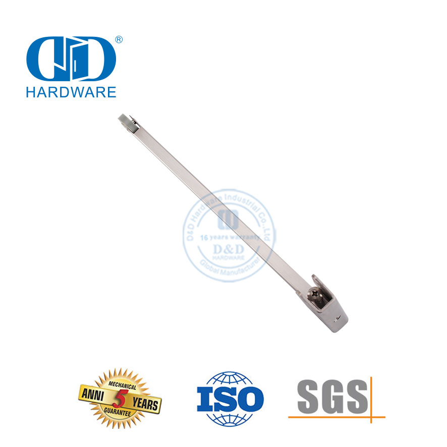 High Quality Stainless Steel UL Fire Rated Heavy Duty Non-handed Smoothly Selector Door Coordinator For Timber Metal Door-DDDR002-B