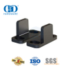 Stainless Steel Black Double Door Barn Door Hardware Door Bottom Floor Guide-DDBD085
