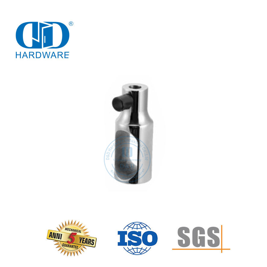 Stainless Steel Furniture Accessory Glass Door Fittings Sliding Door Hardware Arrester-DDSL002-3