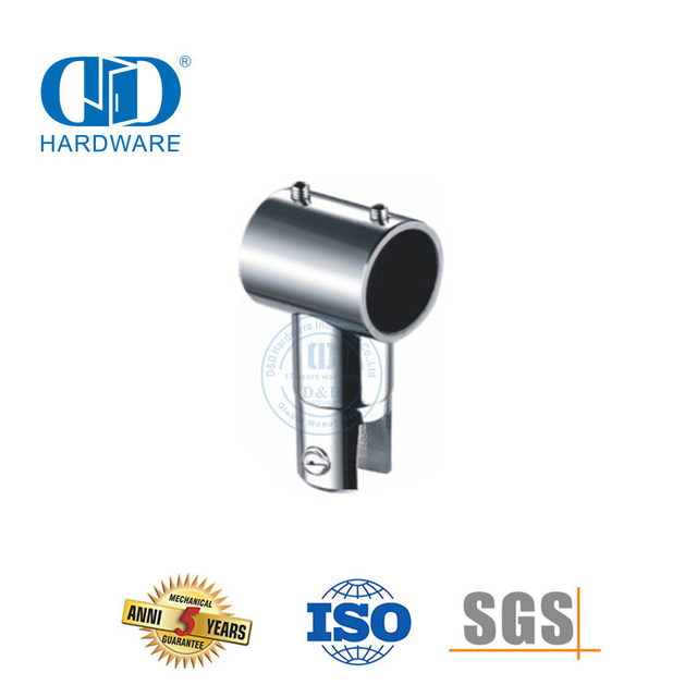 Stainless Steel Glass Panel Connector Bathroom Glass Connector Fitting Commercial Shower Cubicle System-DDSC027