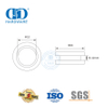 Aluminum Round Knob Stainless Steel Glass Sliding Door Hardware Through Hole Door Handle-DDSK017