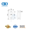 Stainless Steel Glass Sliding Door Hardware Glass Sliding Door Square Type Cupped Handle-DDSK020
