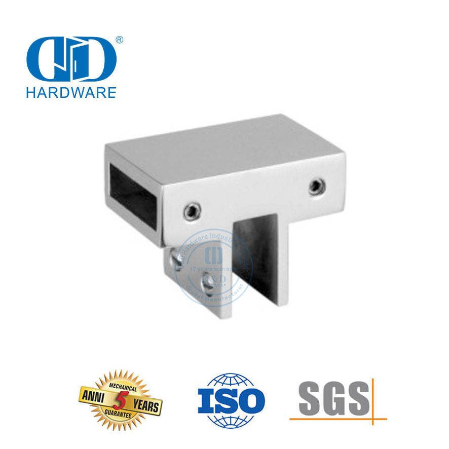 Stainless Steel Bathroom Support Glass Panel Connector Glass Door Hardware Shower Cubicle System-DDSC016