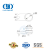 Glass Hardware Manufacturer Stainless Steel Over Panel Pivots Patch Fitting Pivot Sliding Door Hardware-DDGP016