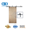 Stainless Steel Door Hardware Track Set Barn Wood Door Hardware Bi-folding Barn Door Hardware-DDBD007