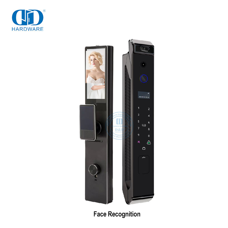 Face Unlocked Recognition Remote Control Digital Passcode Vaildation Doorbell Metal Door Smart Lock -DDEL028