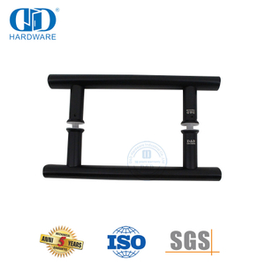Double Side Interior Door Pull Handle for Commercial Sliding Glass Door-DDPH001-A Φ25-SB