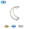 Stainless Steel Silver D Type Back To Back Pull Handle for Glass Main Door Hardware-DDPH006