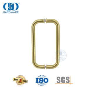 Bathroom Door Accessories Towel Bar Sliding Glass Door Back To Back Pull Handle-DDPH007-A-SB