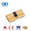 EN 1303 Golden Euro Profile Double Side Open Lock Cylinder-DDLC003-60mm-SB