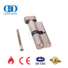 Satin Nickel Finish Quality Solid Brass EN 1303 Toilet Door Cylinder-DDLC007-70mm-SN
