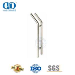 Bathroom Hardware Accessories Stainless Steel Tube Couple Pull Handle for Glass Door-DDPH009