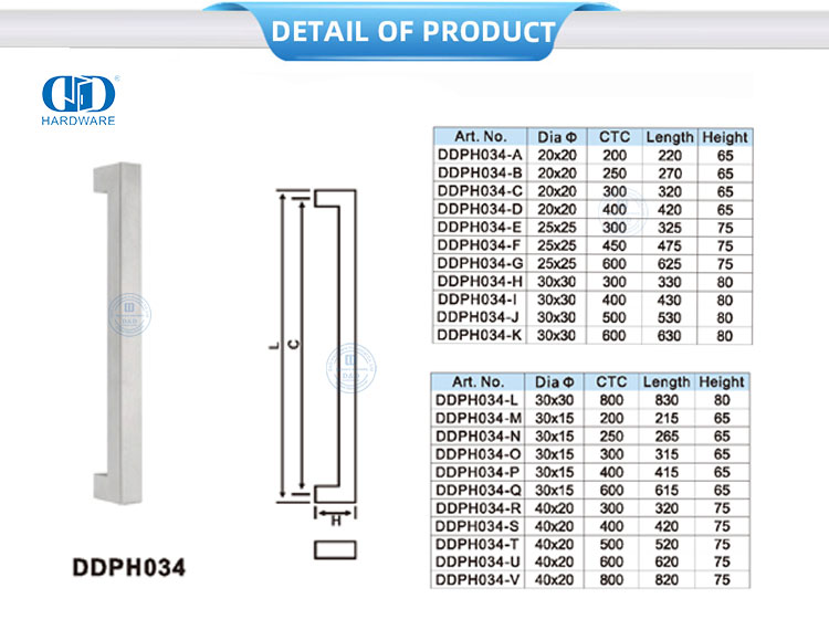 Fashionable Design pull handle