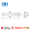 Industrial UL Certification Fire Rated Adjustable Control Aluminium Slience Hydraulic Automatic Kitchen Double Door Closer-DDDC058