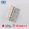 Architectural Fireproof BHMA UL Certificate American Standard SUS304 4 Ball Bearing Mortise Office Hotel Door Hinge-DDSS08-FR-5x4.5x3.4mm