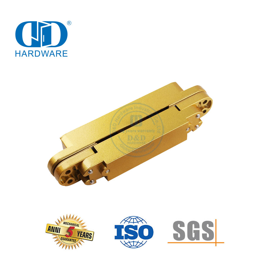High Security Zinc Alloy 3D Hidden Concealed Building Hardware Accessories Adjusting 180 Degree Wooden Steel Door Hinge-DDCH008-G40