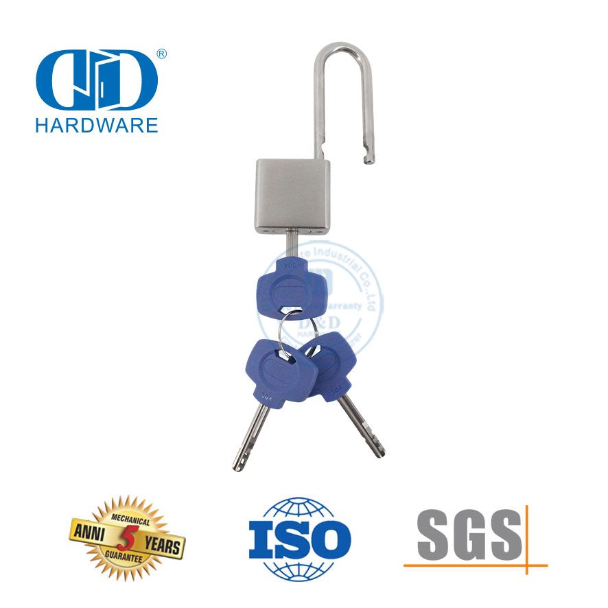 Industrial Wholesale Stainless Steel Luggage Suitcase Uncuttable Shackle Master Key Government Hospital Door Lock Padlock-DDPL003-30mm