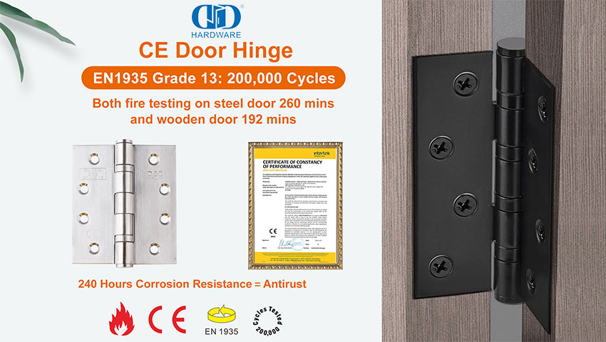What Size Hinge for Exterior Door？