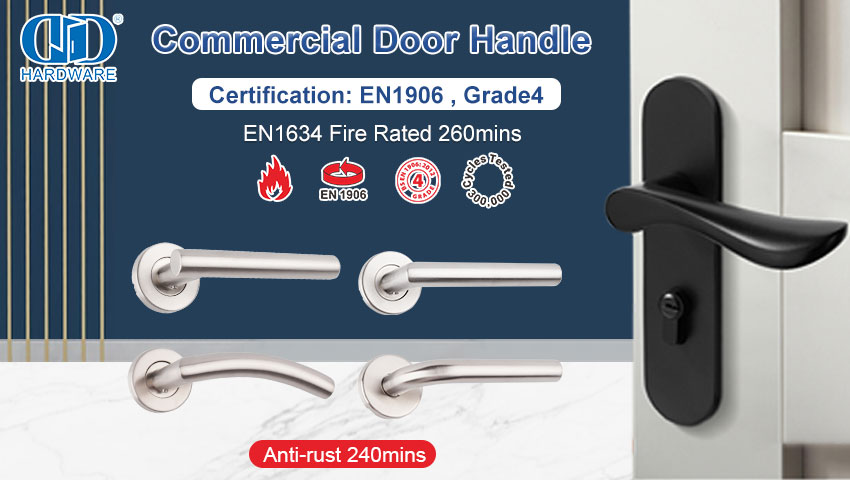 Fire Safety Compliance: Why EN 1634-Certified Handles Are Essential