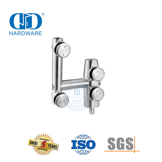 Stainless Steel Glass Door Pivot Furniture Accessory Upper Pivot Sliding Door Hardware-DDGP006
