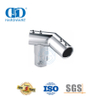 Stainless Steel Adjustable Pipe To Pipe Mirror Glass Connector Glass Panel Bracket Connector-DDSC039