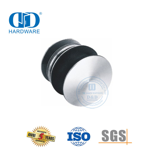 Stainless Steel Glass Fitting Door Hardware Sliding Door Hanging Roller Hardware Pivot For Bathroom Door-DDGS109