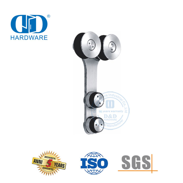 Sliding Door Hanger Stainless Steel Glass Accessories Set Bathroom Accessories Glass Fitting For Bathroom-DDGS100