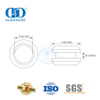 Furniture Accessories Stainless Steel Handle Knob Glass Hardware Fitting Aluminum Through Hole Cupped Handle-DDSK015